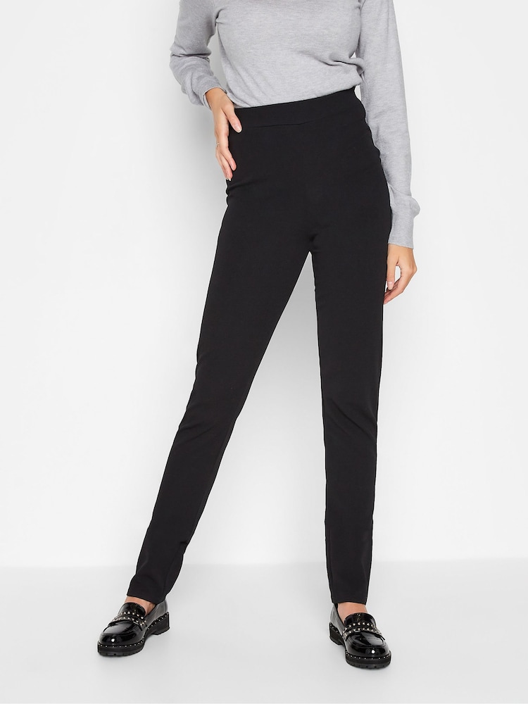 Long Tall Sally Black Slim Leg Stretch Trousers - Image 1 of 4