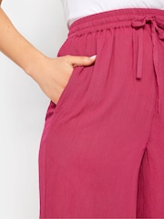 Long Tall Sally Pink Crinkle Shorts - Image 4 of 4