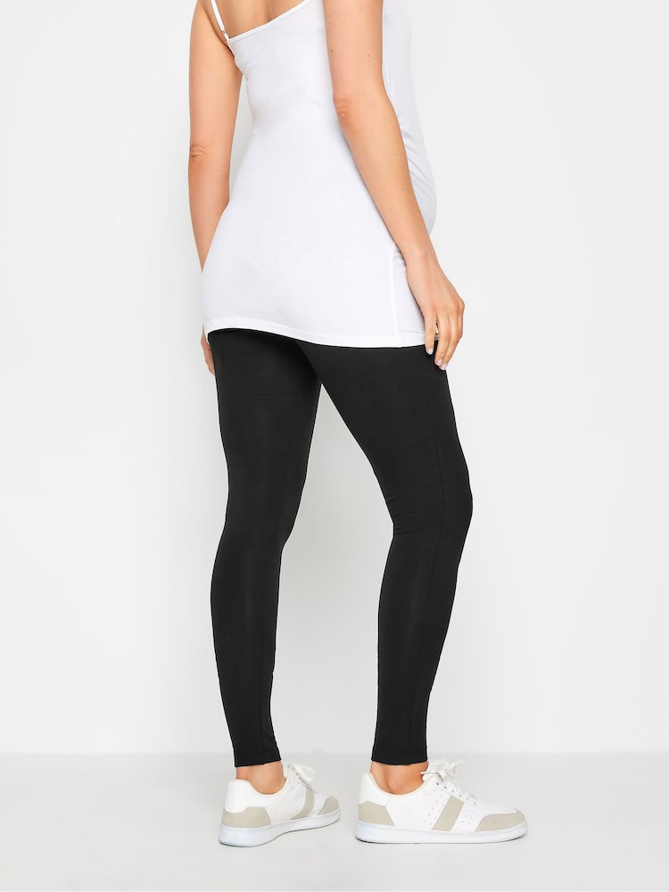 Long Tall Sally Black Maternity Leggings 2 Pack - Image 5 of 5