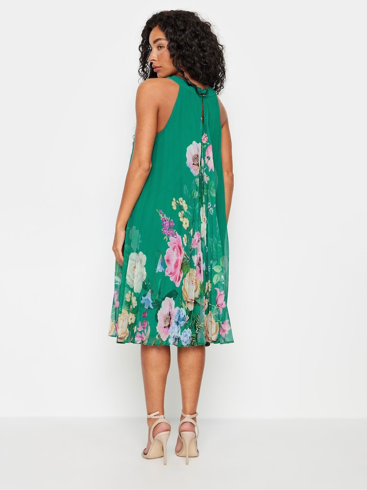 M&Co Petite Pleated Midi Dress - Bild 2 von 5