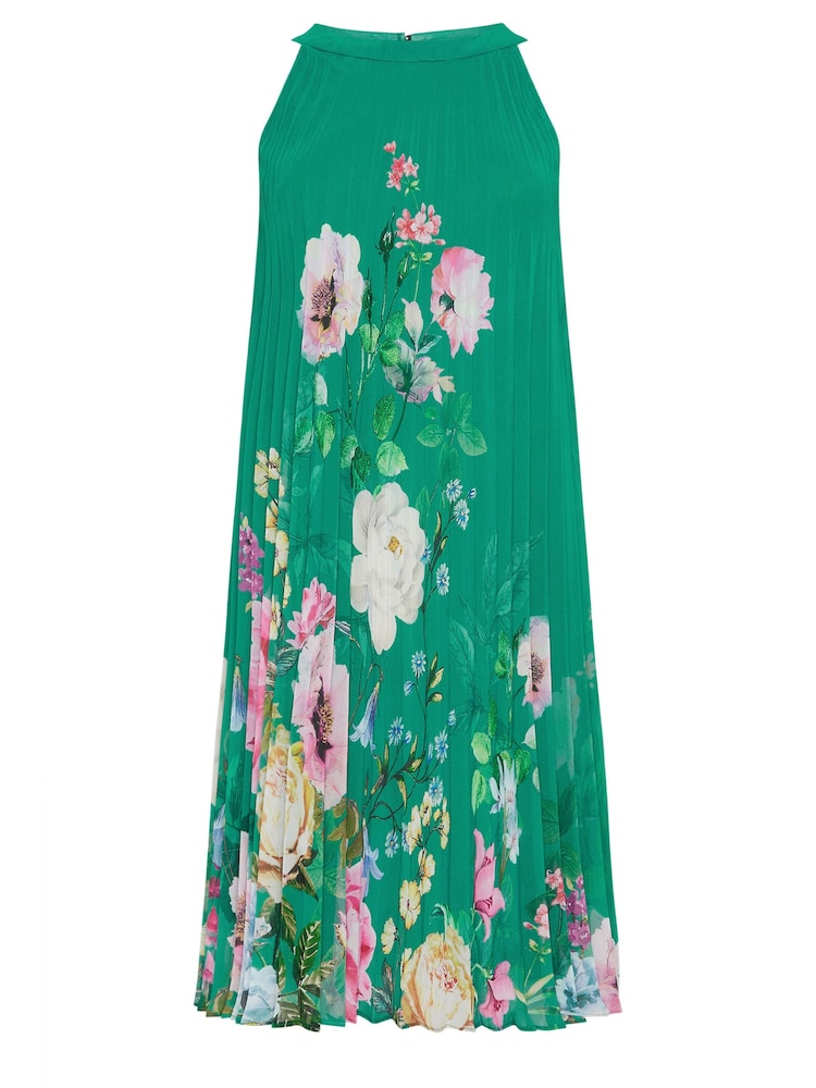 M&Co Petite Pleated Midi Dress - Bild 5 von 5