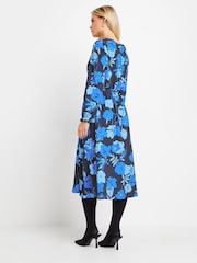 M&Co Blue Petite Smock Dress - Image 3 of 5