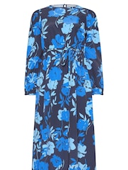 M&Co Blue Petite Smock Dress - Image 5 of 5