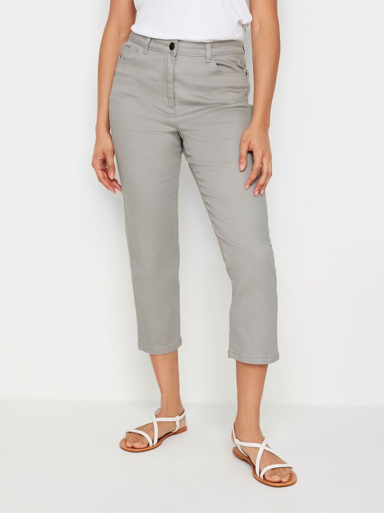 M&Co Grey Petite Petite Cropped Jeans - Image 2 of 5