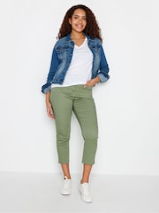 M&Co Green Petite Petite Cropped Jeans - Image 2 of 4