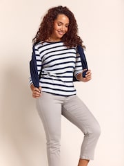 M&Co Grey Cropped Jeans - Image 1 of 5