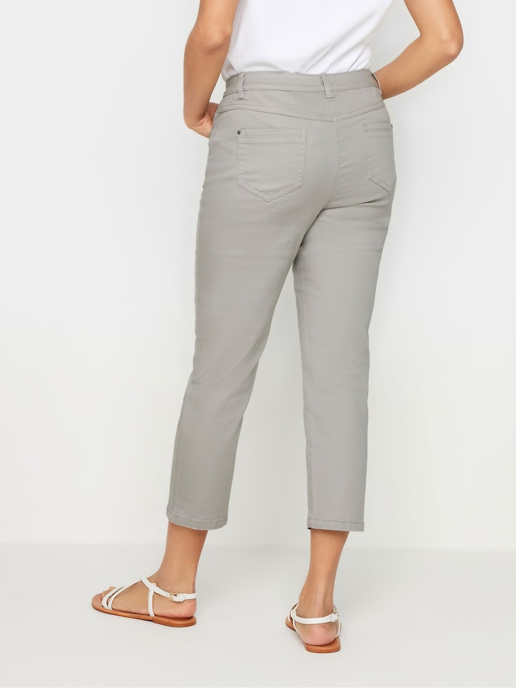 M&Co Grey Cropped Jeans - Image 4 of 5