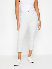 M&Co White Cropped Jeans - Image 1 of 3