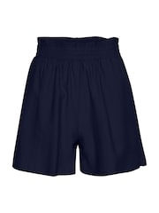 Cream Blue Lori High-waisted Wide Leg Shorts - Image 4 of 5