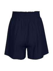 Cream Blue Lori High-waisted Wide Leg Shorts - Image 5 of 5