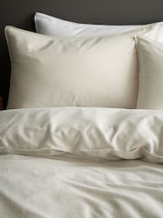Content by Terence Conran Natural Relaxed Cotton Linen Duvet Cover Set - Image 2 of 4