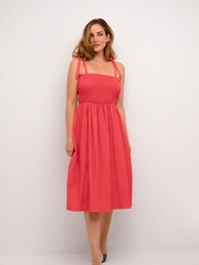 Cream Lori Tie Straps Midi Length Dress - Image 1 of 3