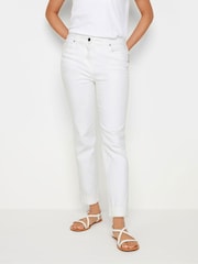 M&Co White Petite Cigerrette Jeans - Image 1 of 3