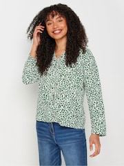 M&Co Green Long Sleeve Blouse - Image 1 of 4