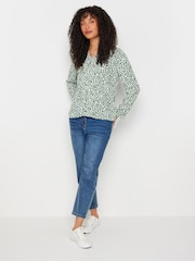 M&Co Green Long Sleeve Blouse - Image 2 of 4