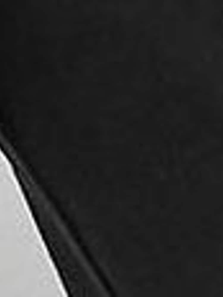 Yours Curve Black Pleated Front Wide Leg Trousers - Image 5 of 5