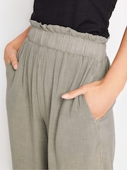 PixieGirl Petite Brown Wide Leg Trousers - Image 4 of 4