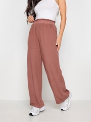 PixieGirl Petite Red Wide Leg Trousers - Image 2 of 4