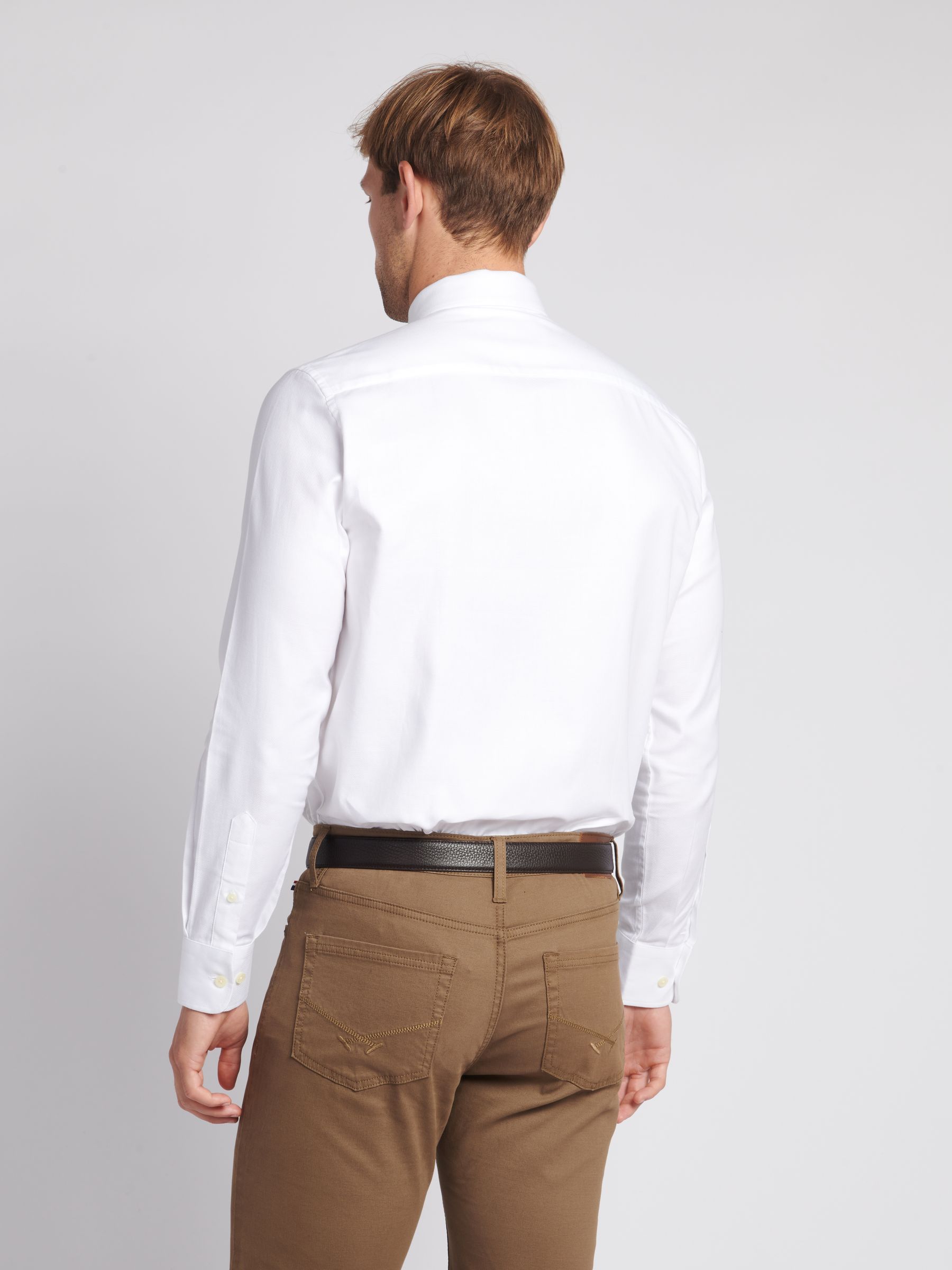 Buy U.S. Polo Assn. White Mens Long Sleeve Royal Twill 100