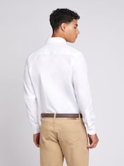 U.S. Polo Assn. White Long Sleeve Mens Poplin Shirt - Image 2 of 7