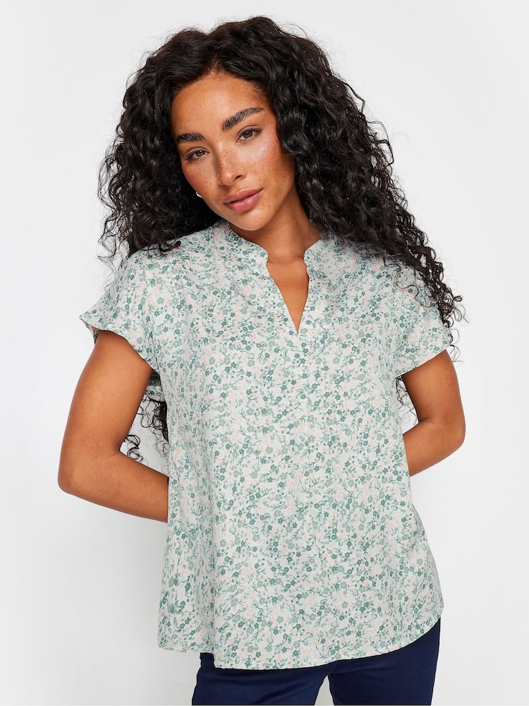 M&Co Cream Petite Blouse - Image 1 of 4