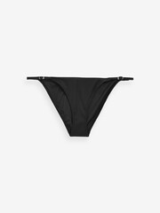 Calvin Klein Black String Bikini Bottoms - Image 1 of 4