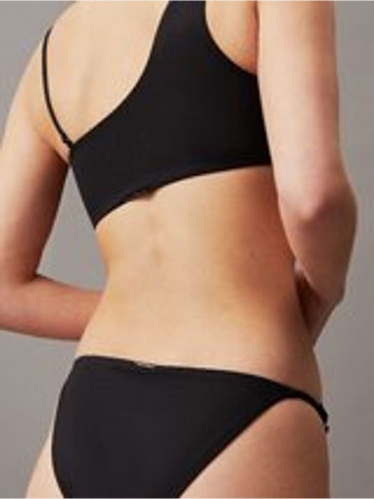 Calvin Klein Black String Bikini Bottoms - Image 4 of 4