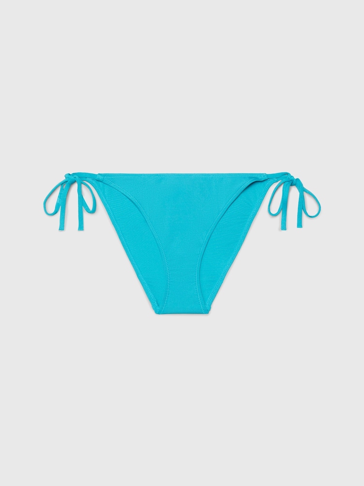 Calvin Klein Blue String Side Tie Bikini - Image 4 of 4