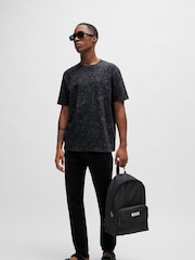 BOSS Black Wash Maine Straight Fit Stretch Jeans - Image 3 of 5