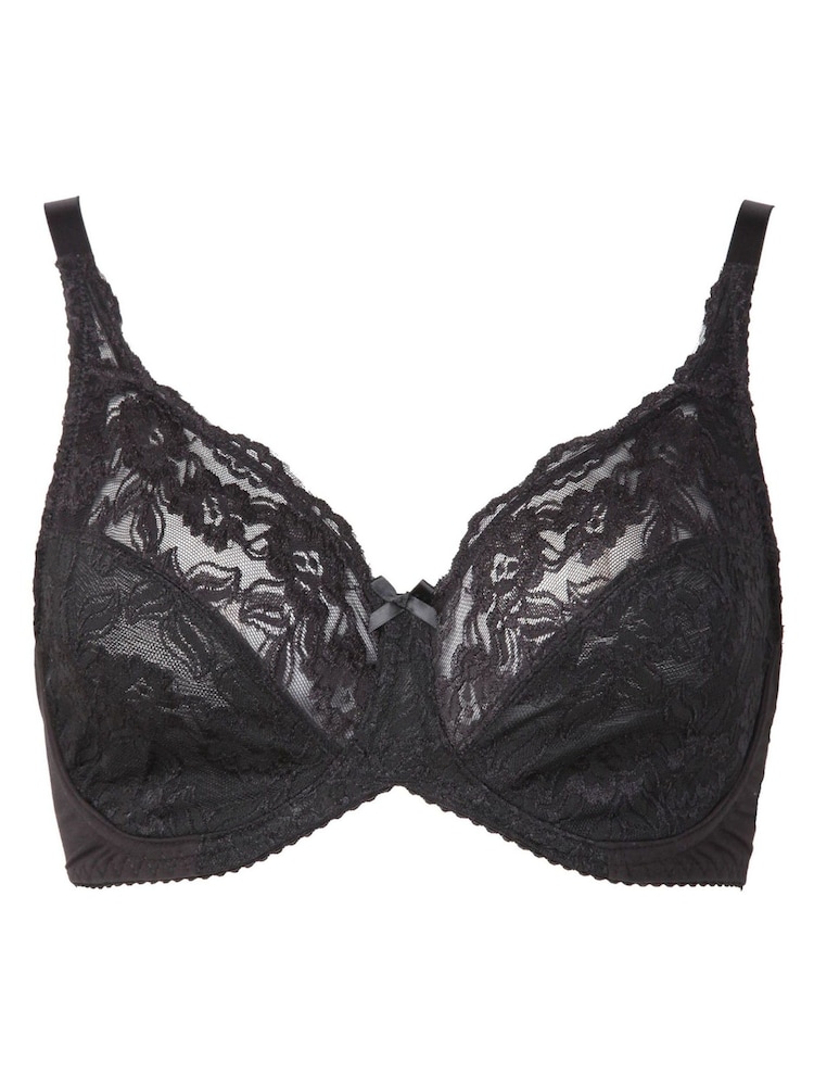 Yours Curve com renda Stretch e aro sem bojo - Imagem 2 de 3