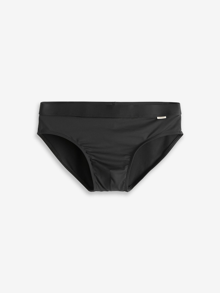 Calvin Klein Black Plain Boxers - Image 3 of 3