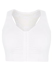 Yours Curve White Front Fastening Bra - Image 3 of 4