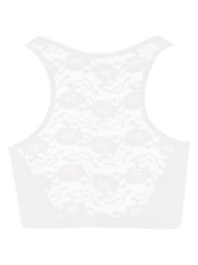 Yours Curve White Front Fastening Bra - Image 4 of 4