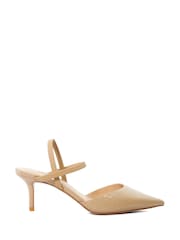 Dune London Pink Classical Elasticated Open Court Shoes - Image 3 of 7