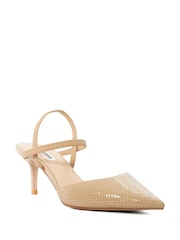 Dune London Pink Classical Elasticated Open Court Shoes - Image 4 of 7