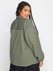 Grün - Yours Curve Utility-Bomberjacke - Bild 3 von 5