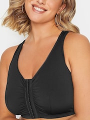 Yours Curve Black Front Fastening Bra - Image 4 of 4