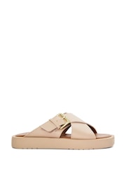 Pink - Dune London Liquorice Sandalen mit überkreuzten Riemen und Schnalle - Bild 3 von 6