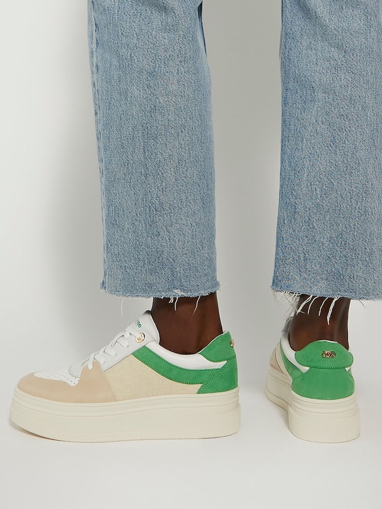 Dune London Emmelie čevelj z debelim ploskim podplatom Panel Sneakers - Slika 1 iz 5 Dune London Emmelie čevelj z debelim ploskim podplatom Panel Sneakers - Slika 1 iz 5