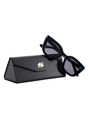 Dune London Black Golders Acetate Cat-Eye Sunglasses - Image 4 of 4
