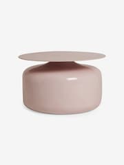MADE.COM Nude White Zuri Metal Coffee Table - Image 4 of 5