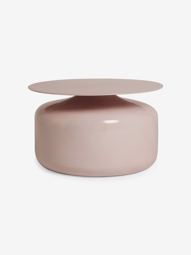 MADE.COM Nude White Zuri Metal Coffee Table - Image 5 of 5