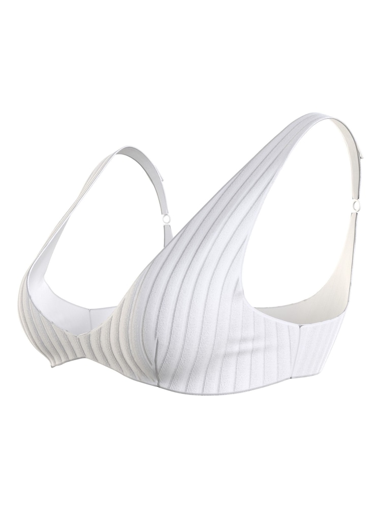 Calvin Klein White Triangle Bikini Bottoms - Image 1 of 2 Calvin Klein White Triangle Bikini Bottoms - Image 1 of 2