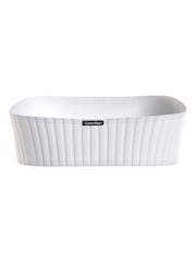 Calvin Klein White Bandeau Bikini Top - Image 1 of 5