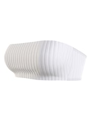 Calvin Klein White Bandeau Bikini Top - Image 5 of 5