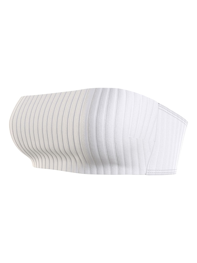 Calvin Klein White Bandeau Bikini Top - Image 5 of 5
