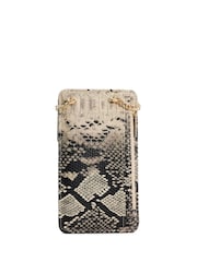 Dune London Black Ground Saskias Bug Trim Phone Cross-Body Bag - Image 4 of 6