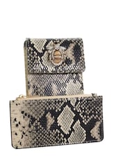 Dune London Black Ground Saskias Bug Trim Phone Cross-Body Bag - Image 6 of 6