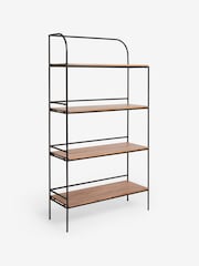 MADE.COM Mango Wood Metal Lomond Shelving Unit - Image 5 of 6