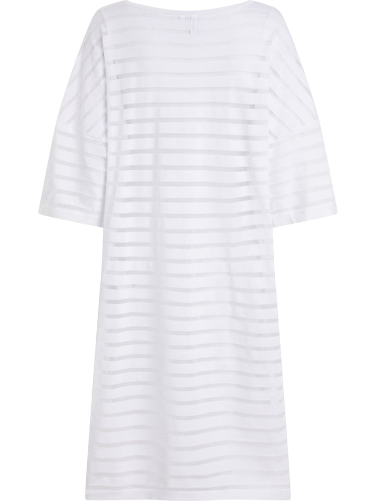 Calvin Klein White Kaftan Knit Dress - Image 2 of 2